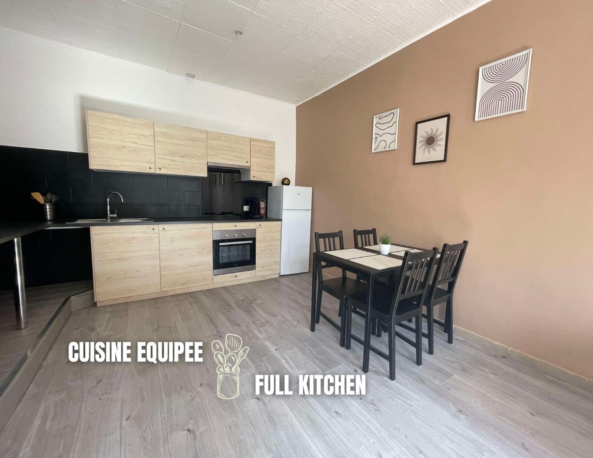 Marseille Centre - Wifi - Lave Et Seche Linge - Calme - Cuisine Daire Dış mekan fotoğraf